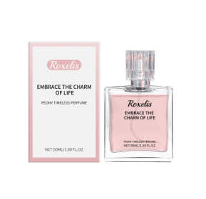 P85EBRYR2   Roxelis Peony Fragrance Eternal Perfume Natural Fragrance Release Pendant Long-lasting Fragrance Lightness Elegant Charm Women's Dati