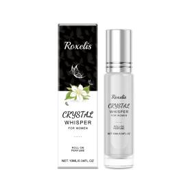 Roxelis Jasmine Roll-On Perfume Natural, Long-Lasting Fragrance, Refreshing and Gentle, Ideal for Daily Use and Couples Dating